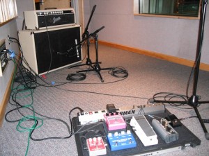 eric's pedal board